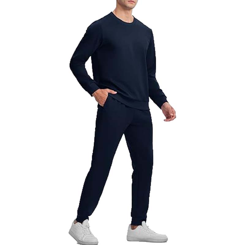sweatshirt and joggers set navy blue