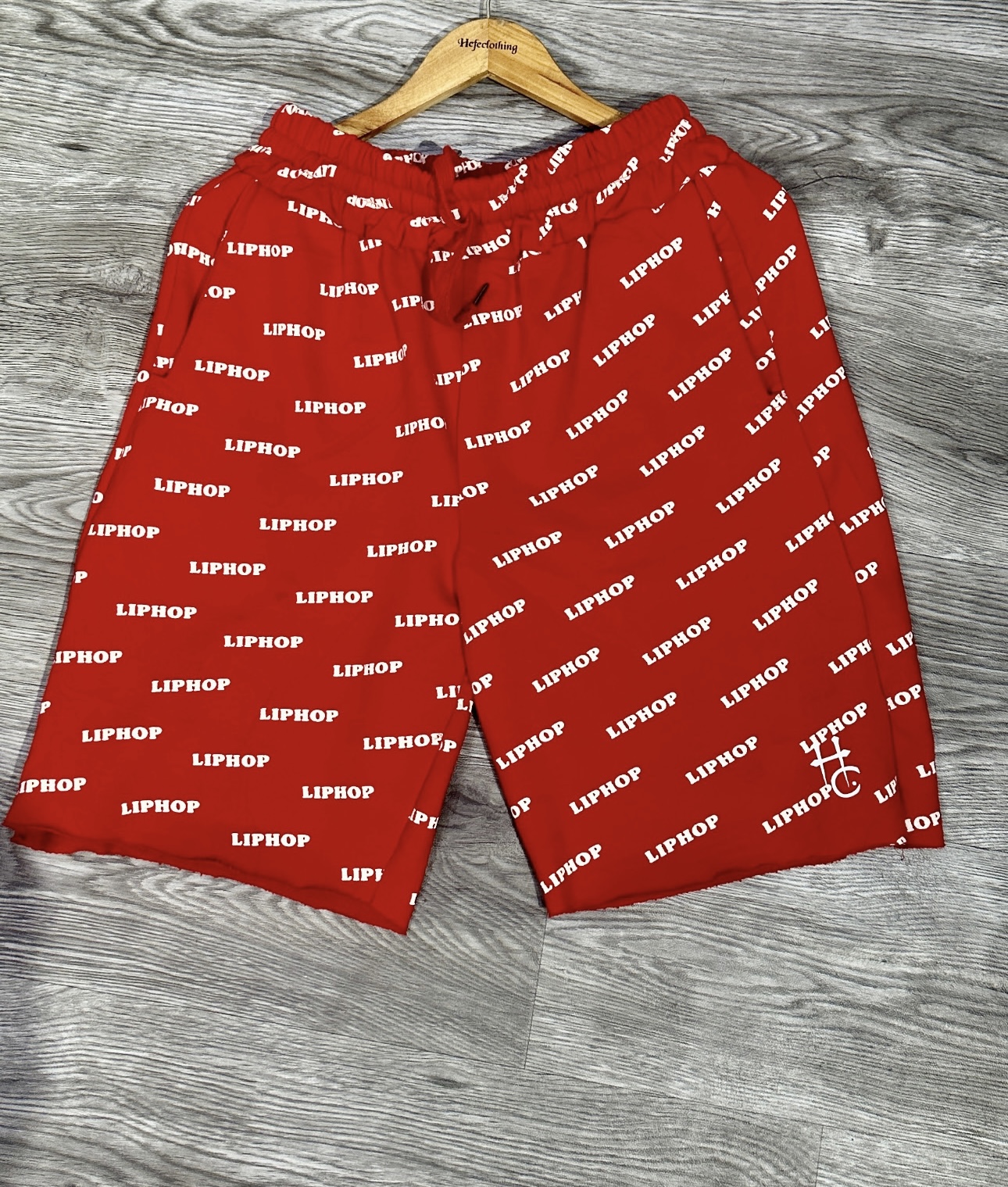 Unisex LIPHOP Lounge Shorts – Minimalist Streetwear Comfort