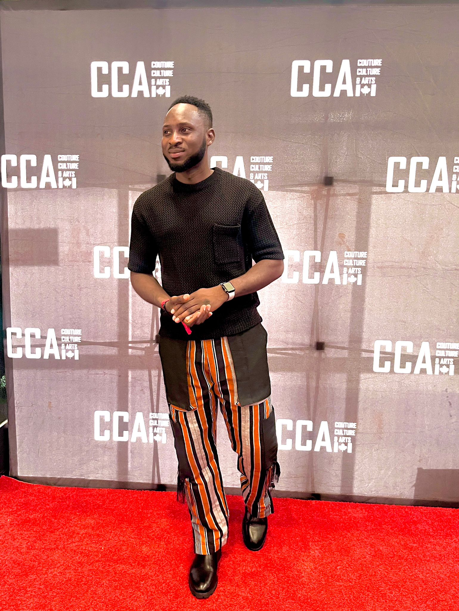 Men’s African-Inspired Striped Pants – Modern Streetwear Style